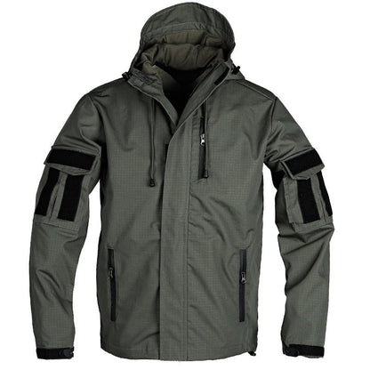 Herren Taktikjacke Wasserdicht Outdoor Funktionell