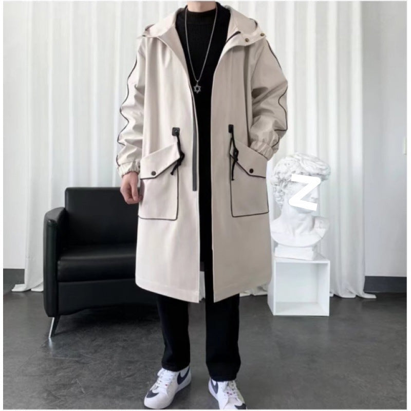 Funktionsjacke Herren Damen Winddicht mit Kapuze und Taschen