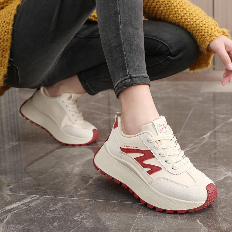Damen Sneaker Modisch Strapazierfähig Gepolstert