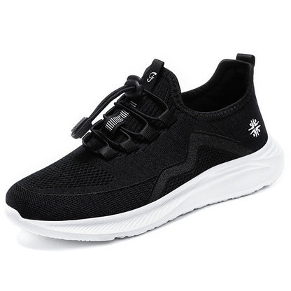 Damen Sneaker Leicht Sportliche Laufschuhe Mit Schnellschnürsystem