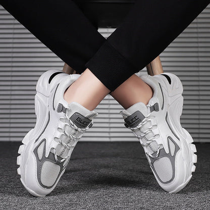 Damen Sneaker Sportlich Leicht mit Mesh-Oberfläche und Dämpfung