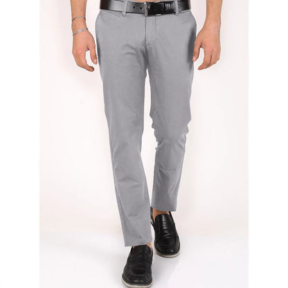 Herren Chino Hose Slim Fit Elastisch Bügelfrei