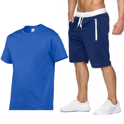Herren Sportbekleidung Set: T-Shirt und Shorts Casual Style