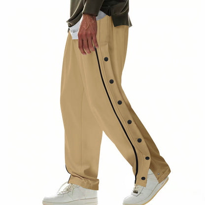 Herren Cargo-Hose Reißverschluss Bequem Modern