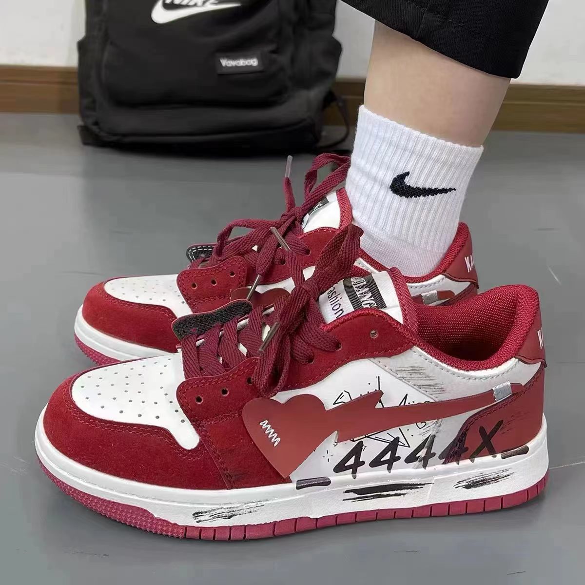 Damen Sneaker Modisch Auffällig Atmungsaktiv - BerlinGlamour