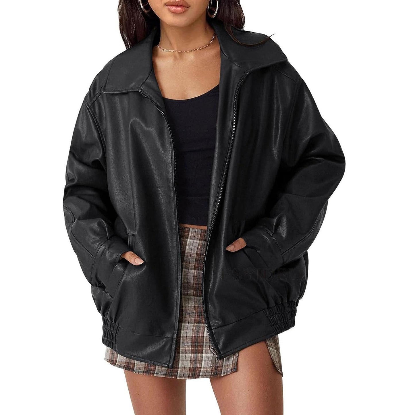 Damen Fleecejacke Warm mit Reißverschluss