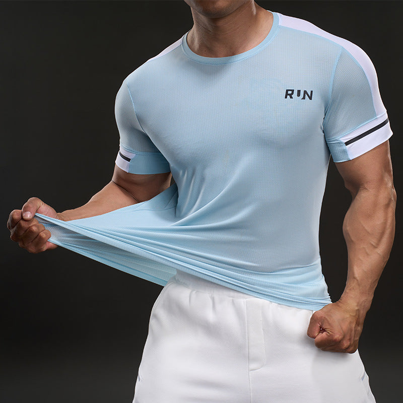 Herren Sport T-Shirt Funktionsshirt DryFit - BerlinGlamour
