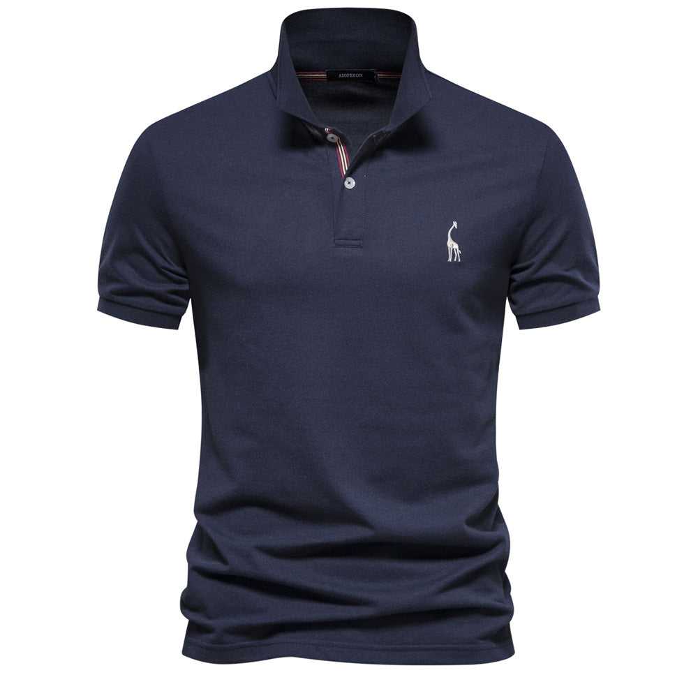 Herren Poloshirt Baumwolle Atmungsaktiv Klassisch Modern
