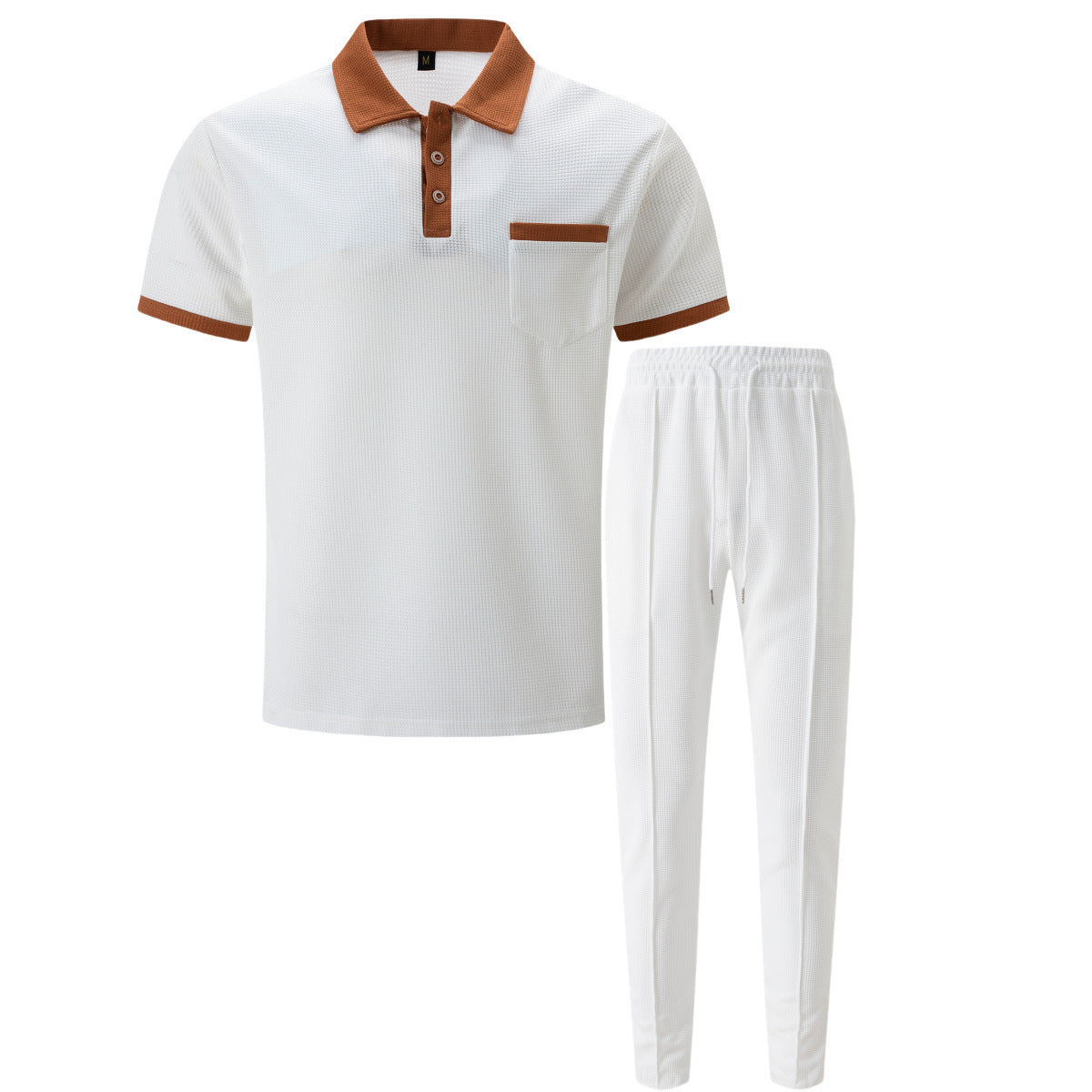 Herren Freizeit-Set mit Poloshirt und bequemer Hose Modern