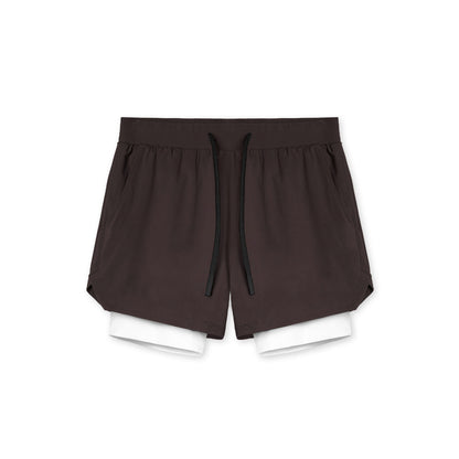 Herren Sport-Shorts Mit Innenfutter Funktionell