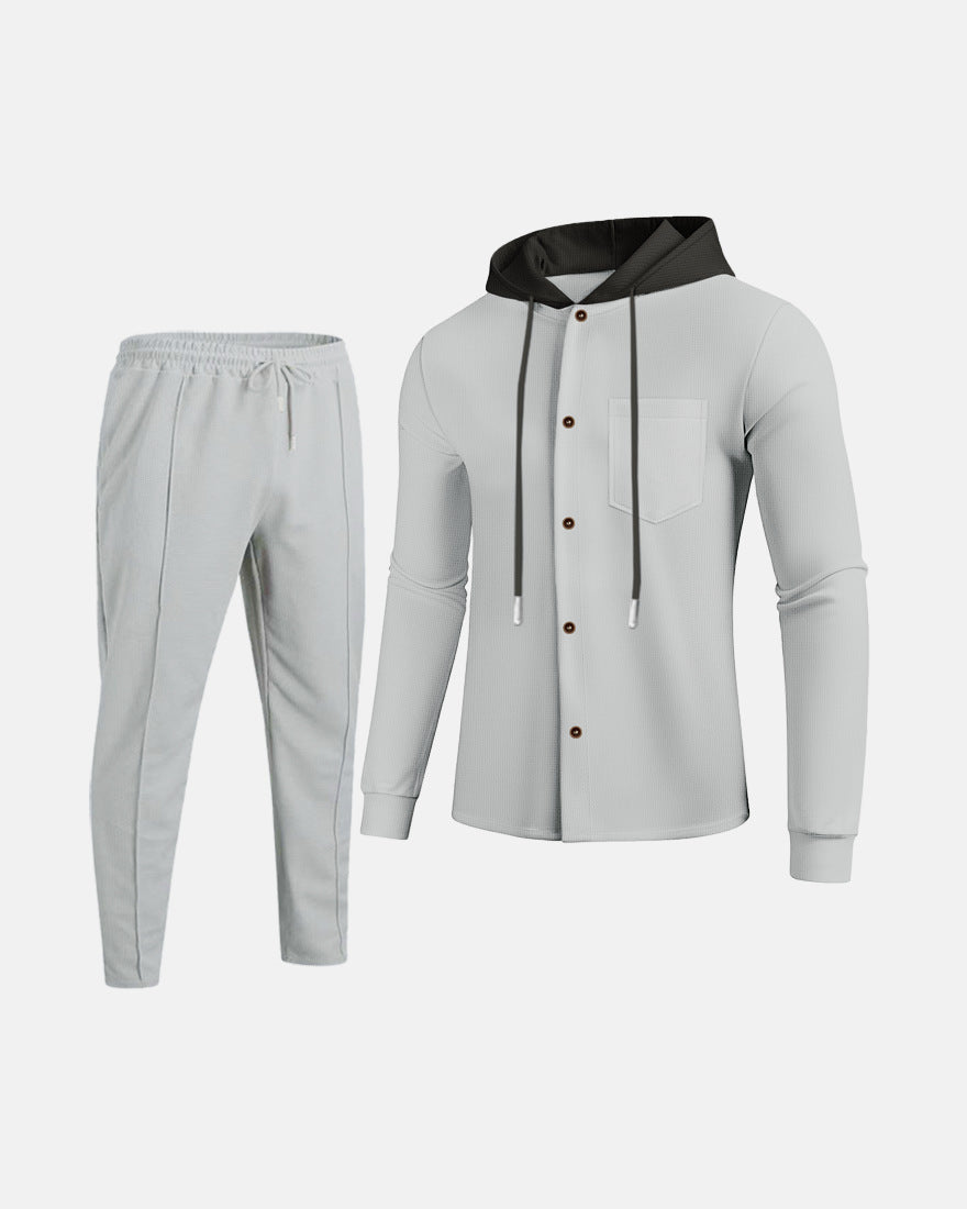 Herren Hoodie Kapuze Freizeitjacke Sportlich Modern