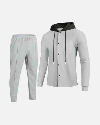 Herren Hoodie Kapuze Freizeitjacke Sportlich Modern