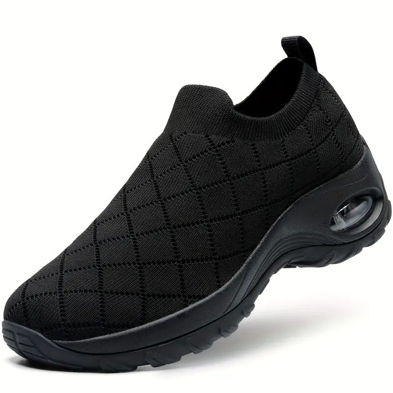 Damen Slip-On Schuhe Bequem Atmungsaktiv Komfortabel