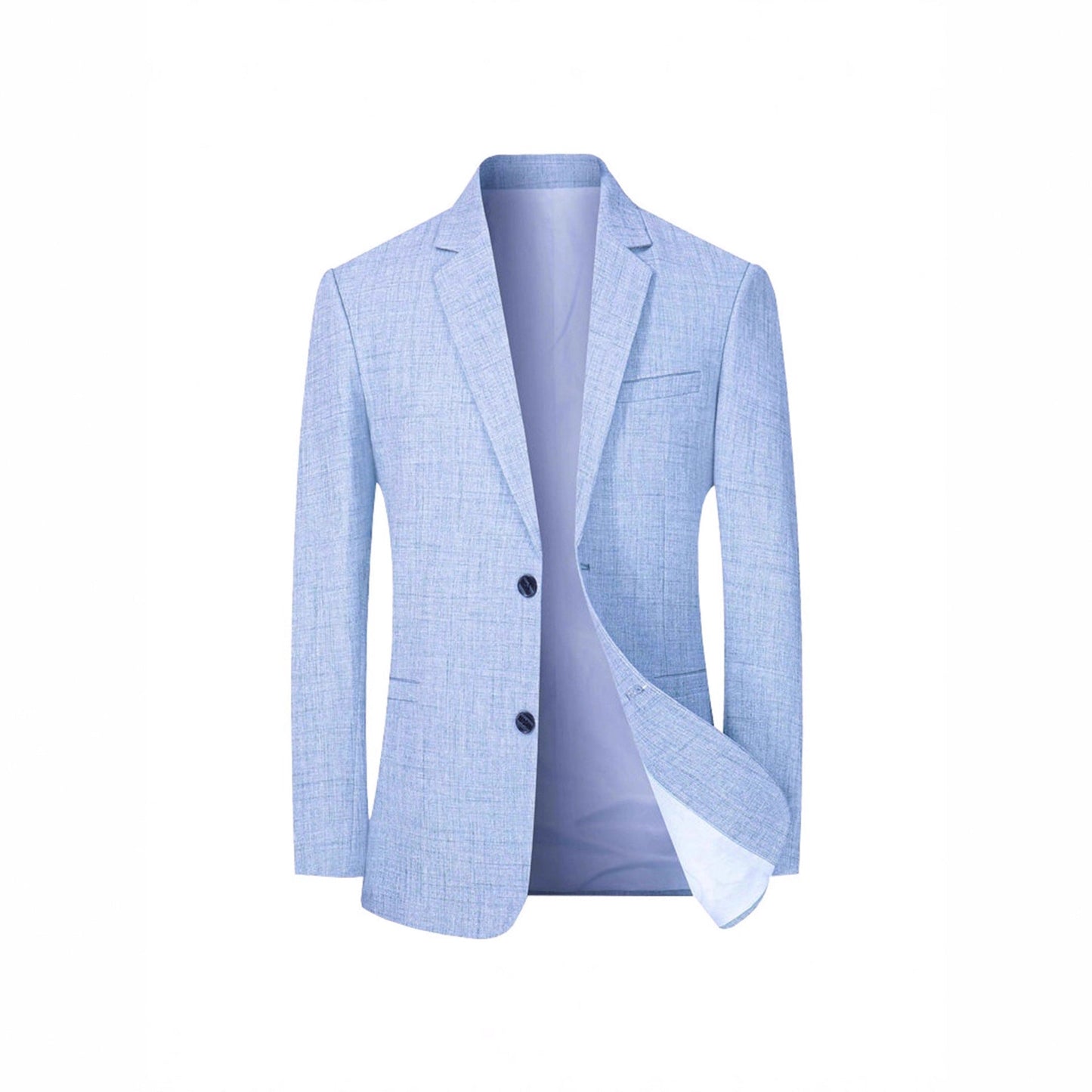 Herren Blazer Elegant Strukturiert Freizeitjacke Modern