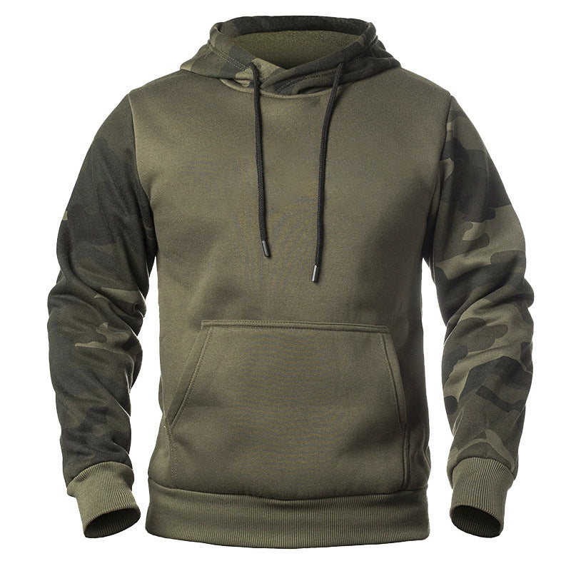 Herren Camouflage Pullover Kapuzen Sweat Modern Style