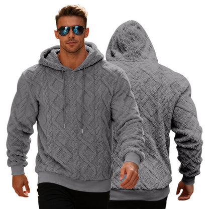 Herren Hoodie Soft Fleece Warm Kuschelig - BerlinGlamour