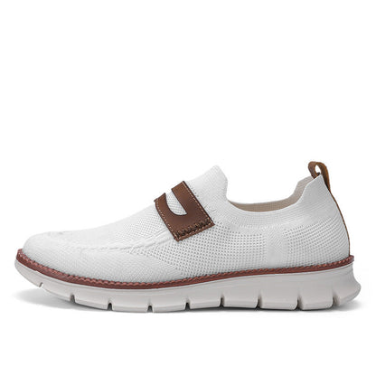 Damen Slip-On Schuhe Bequem Elastisch Rutschfest