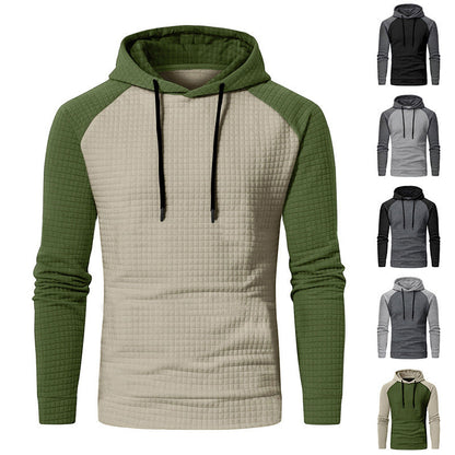 Herren Kapuzenpullover Strukturiert Modern Streetwear Design - BerlinGlamour