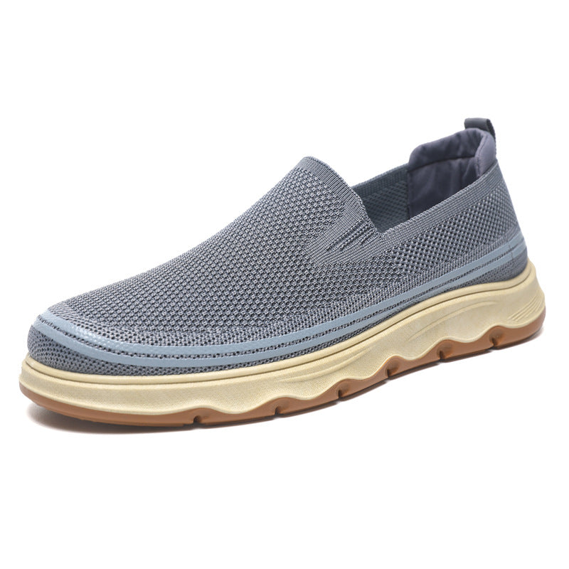 Damen Sneaker Atmungsaktiv Slip-On bequem mit Polster