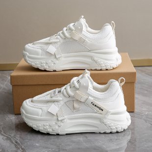 Damen Sneaker Sportlich Mesh Leicht Luftig