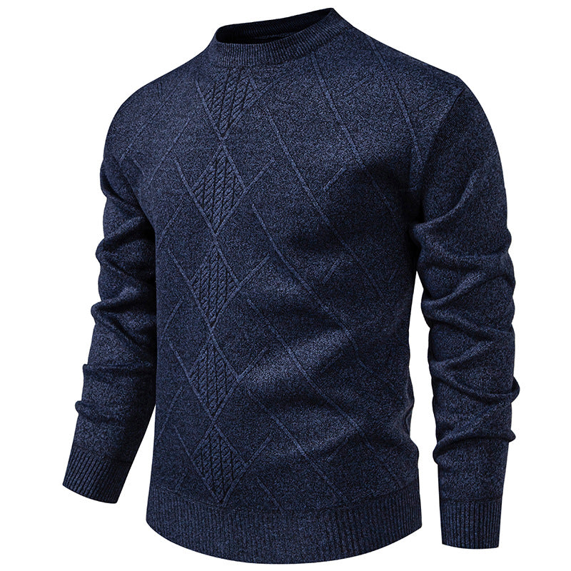 Herren Pullover Modern Rautenmuster Strick