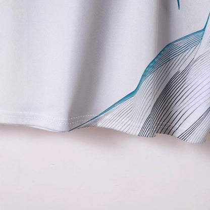 Herren Poloshirt Grafikdesign Atmungsaktiv Modern