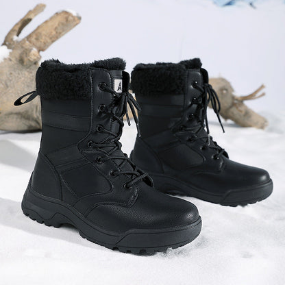 Damen Winterstiefel Warm Isoliert Rutschfest Schnee Stiefel