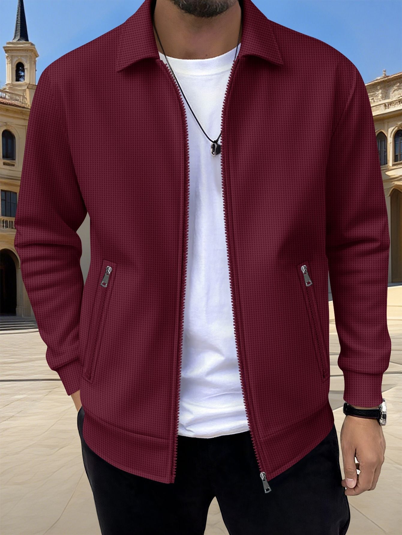 Herren Übergangsjacke Modisch Slim Fit Berlin Style