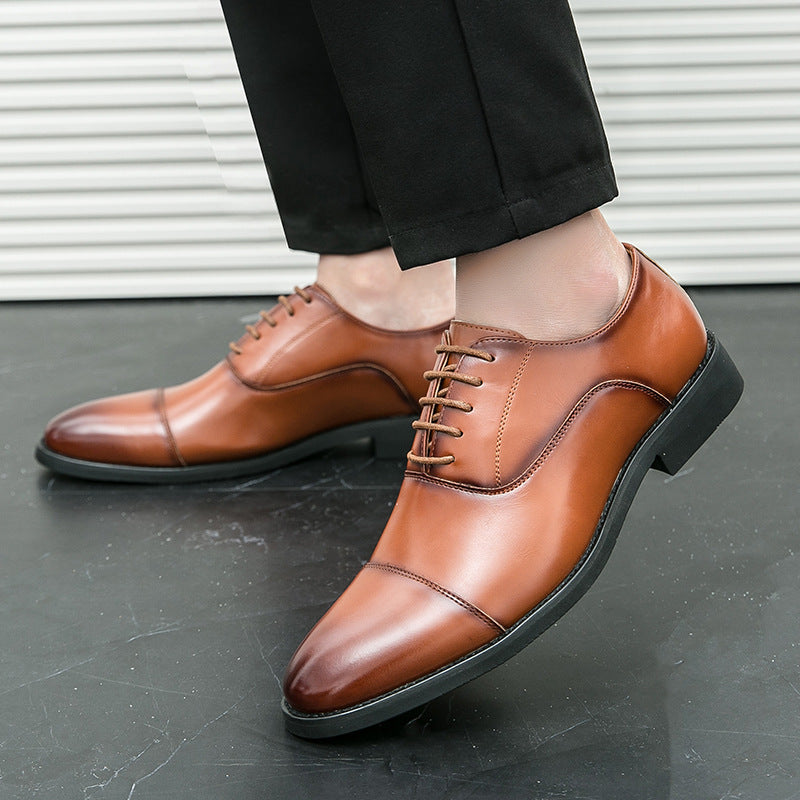 Damenschuhe Lederschnürschuhe Elegante Damenmode