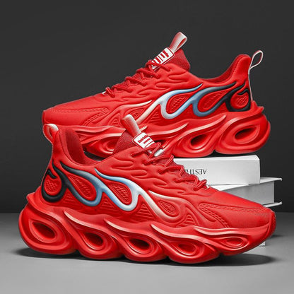 Damen Sneaker Sportlich Air Boost Laufschuhe Mit Innovativer Sohle - BerlinGlamour