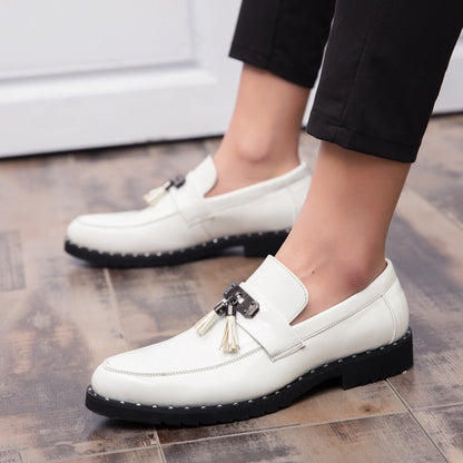 Damen Mokassins Elegante Quasten Schuhe Komfort Sohle