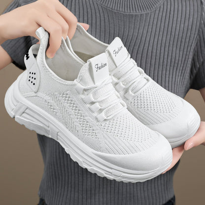 Damen Sneaker Atmungsaktiv Bequem Freizeit Schuhe
