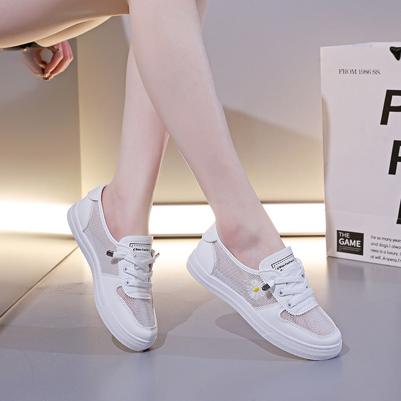 Damen Sneaker Luftig Mesh Sportlich Elastisch