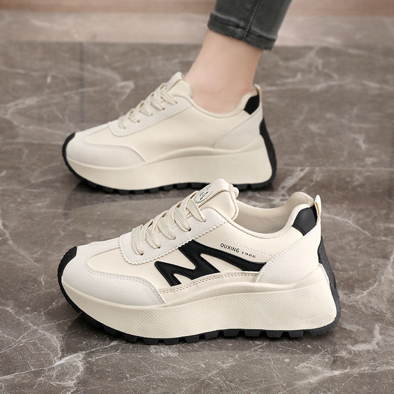 Damen Sneaker Modisch Strapazierfähig Gepolstert