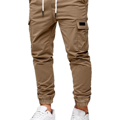 Herren Cargo-Hose Elastisch Bequem Vieltaschen