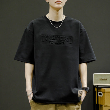 Herren T-Shirt Oversized mit Logo-Print Berlin Style