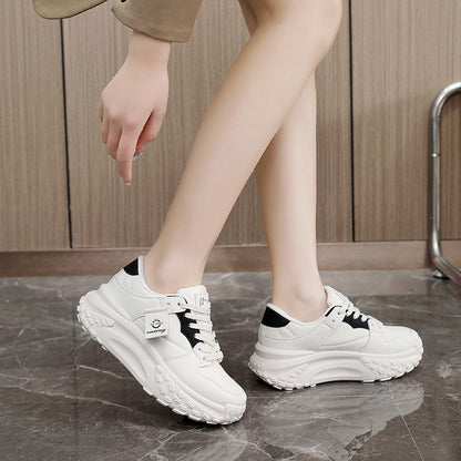 Damen Sneaker Sportlich Rutschfest Weiße Sneaker Frauen