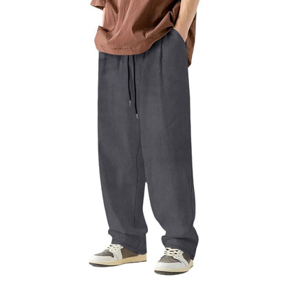 Herren Freizeithose Bequem Locker Schnitt Casual