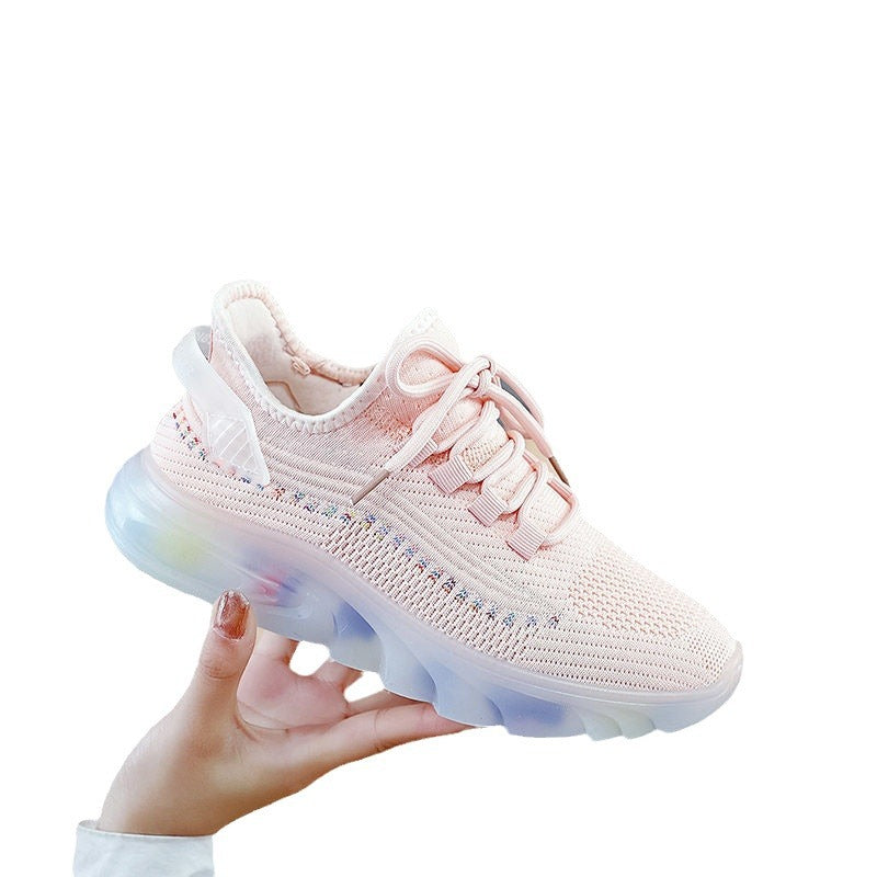 Damen Sneaker Leicht Freizeitschuhe Dämpfungstechnologie