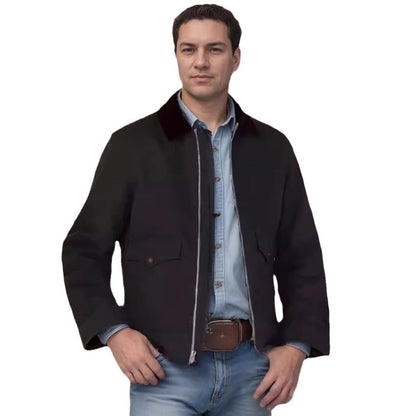 Herren Utility-Jacke Robust mit vielen Taschen Modern