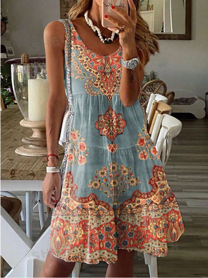 Sommerkleid Damen Floral Modern Leichtigkeit