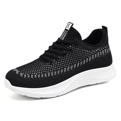 Damen Sneaker Leicht Atmungsaktiv Flexibel Mesh
