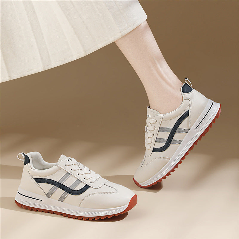 Damen Sneaker Sportlich Laufschuhe Rutschfest Geppolstert