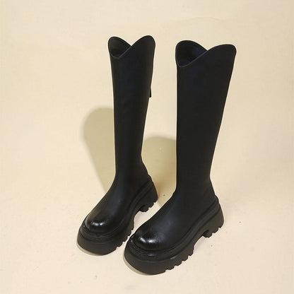 Damen Stiefel Kniehoch Elegant Robust Winter