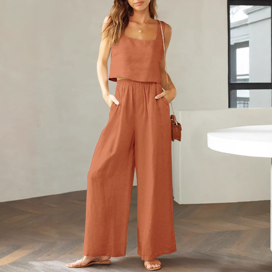 Damen Zweitteiliges Outfit Lockerer Schnitt Modern