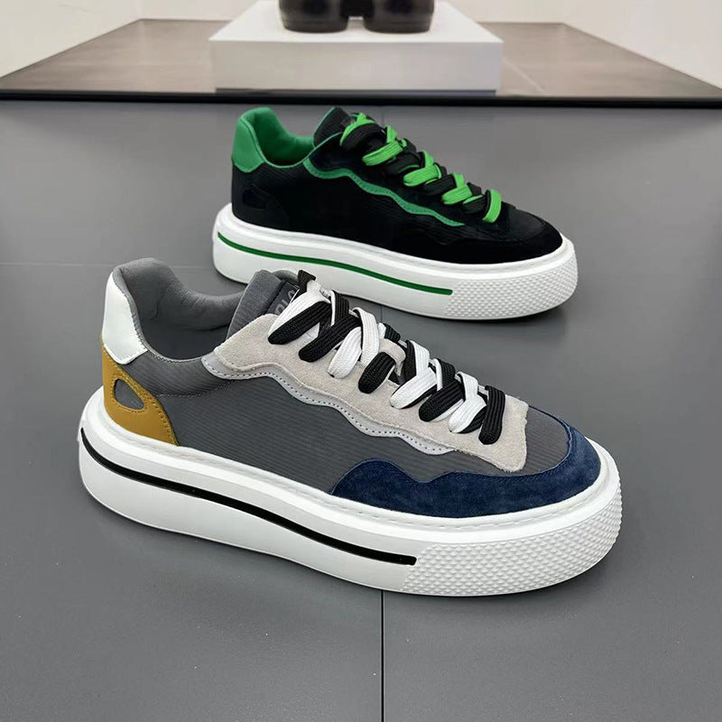 Damen Sneaker Plattform Schuhe Mode Farben - BerlinGlamour