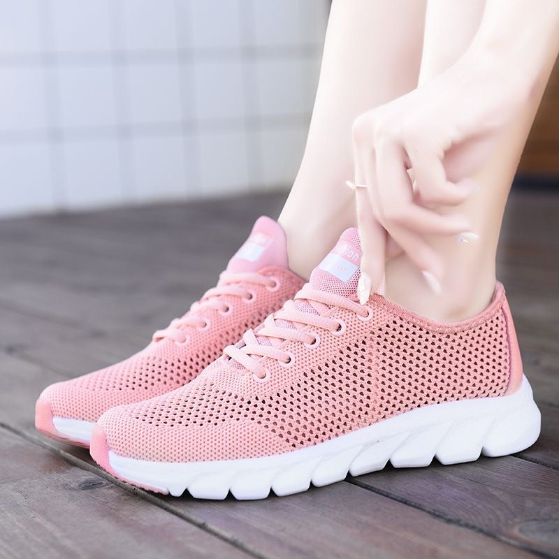 Damen Sneaker Atmungsaktiv Sportlich Laufschuhe
