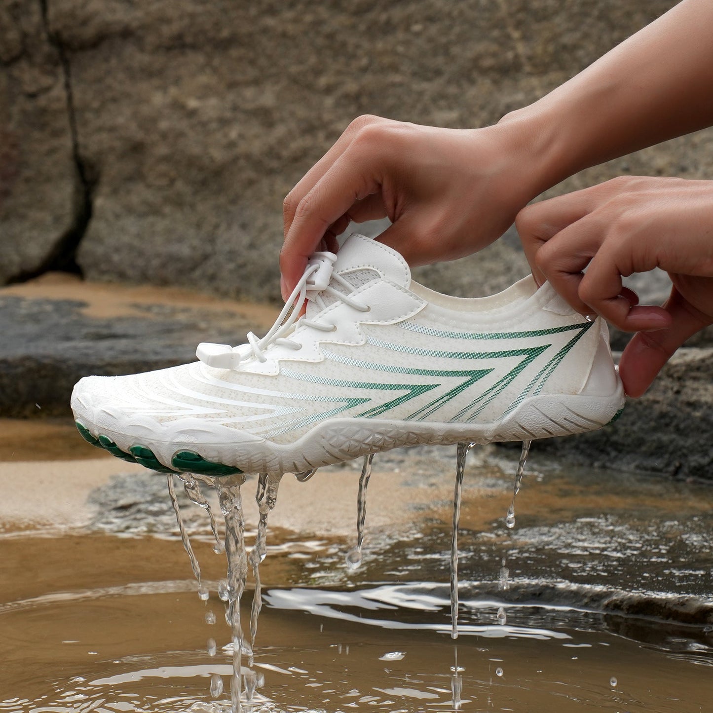 Damen Sportschuhe Bunt Atmungsaktiv Rutschfest