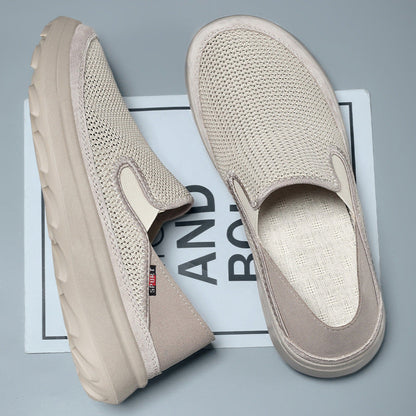 Damen Slip-On Schuhe Bequem Atmungsaktiv KomfortSchuhe