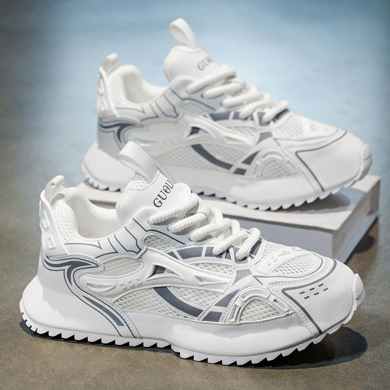 Damen Sneakers Sportlich Atmungsaktiv Leicht